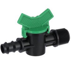 Кран 16x1/2" Irritec для крапельної трубки 16 мм