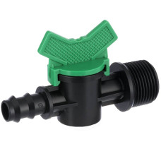 Кран 16x3/4" Irritec для крапельної трубки 16 мм