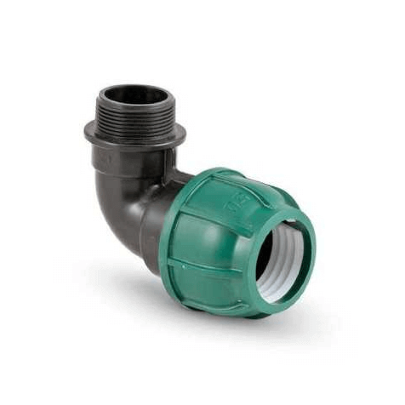Коліно із зовнішнім різьбленням Irritec 25х1/2"