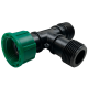 Трійник з накидною гайкою 1″х1″