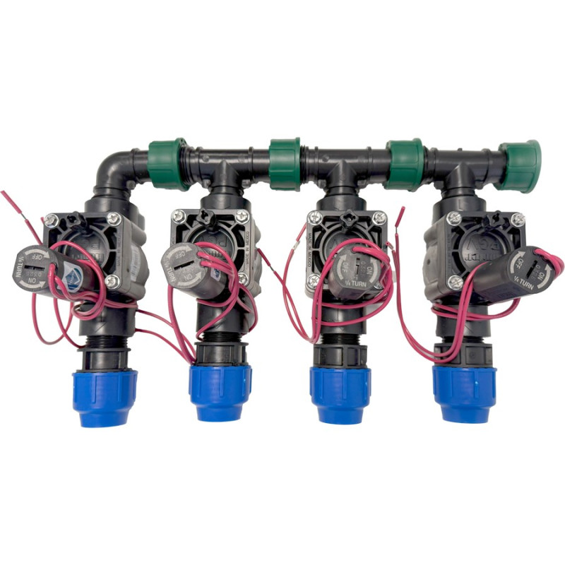 Комплект гребінки з клапанами Hunter PGV 1″